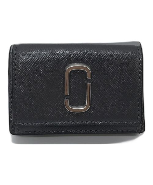 MARC JACOBS（マークジェイコブズ）MARC JACOBS (マークジェイコブス) ザ ユーティリティ スナップショット 三つ折り 財布 グレー サイズ:実寸参照の古着・服飾アイテム