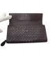 中古・古着 BOTTEGA VENETA (ボッテガベネタ) イントレチャート 長財布 パープル サイズ:実寸参照：13000円