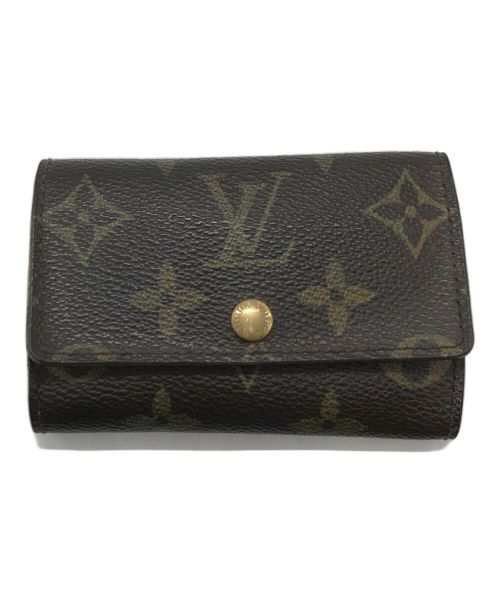 LOUIS VUITTON（ルイ ヴィトン）LOUIS VUITTON (ルイ ヴィトン) ミュルティクレ6 6連キーケース ブラウン サイズ:実寸参照の古着・服飾アイテム