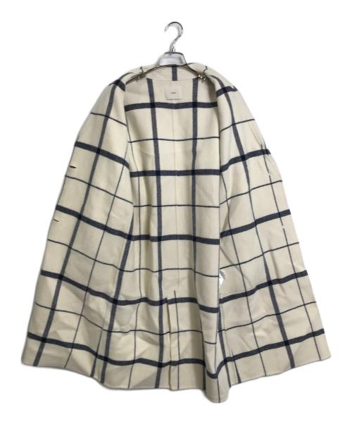 IENA（イエナ）IENA (イエナ) エアリーウールリバーチェスターコート ホワイト サイズ:36の古着・服飾アイテム