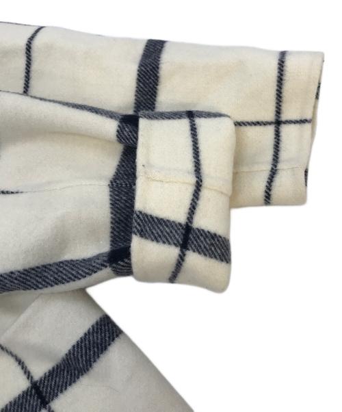 IENA（イエナ）IENA (イエナ) エアリーウールリバーチェスターコート ホワイト サイズ:36の古着・服飾アイテム