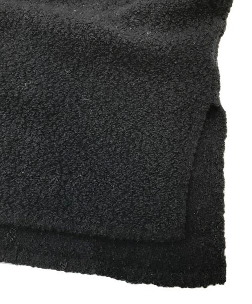 BALLSEY（ボールジィ）BALLSEY (ボールジィ) エクストラファインウールブークレー Vネックカーディガン ブラック サイズ:Sの古着・服飾アイテム