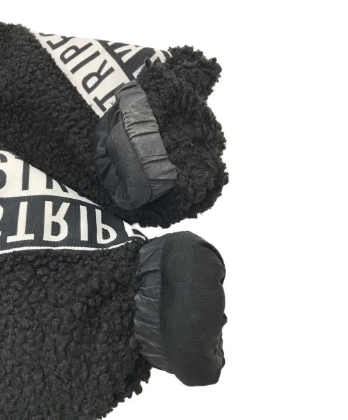 adidas（アディダス）adidas (アディダス) ビッグシルエット ボアジャケット ブラック サイズ:Sの古着・服飾アイテム