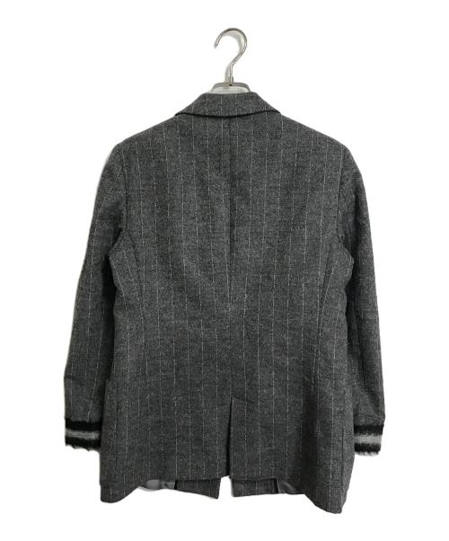 GIORGIO ARMANI（ジョルジョアルマーニ）GIORGIO ARMANI (ジョルジョアルマーニ) テーラードジャケット グレー サイズ:42の古着・服飾アイテム