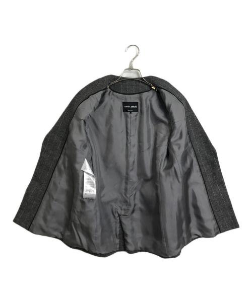 GIORGIO ARMANI（ジョルジョアルマーニ）GIORGIO ARMANI (ジョルジョアルマーニ) テーラードジャケット グレー サイズ:42の古着・服飾アイテム