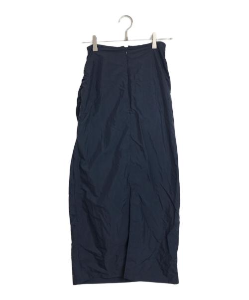 anuke（アンヌーク）anuke (アンヌーク) Tuck Long Skirt ネイビー サイズ:Sの古着・服飾アイテム