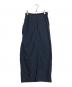 anuke (アンヌーク) Tuck Long Skirt ネイビー サイズ:S：5000円