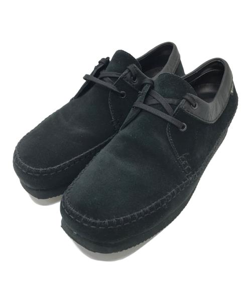 CLARKS（クラークス）CLARKS (クラークス) スウェードシューズ Weaver GTX  	GORE-TEX ブラック サイズ:26の古着・服飾アイテム