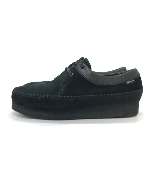CLARKS（クラークス）CLARKS (クラークス) スウェードシューズ Weaver GTX  	GORE-TEX ブラック サイズ:26の古着・服飾アイテム