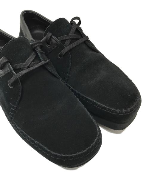 CLARKS（クラークス）CLARKS (クラークス) スウェードシューズ Weaver GTX  	GORE-TEX ブラック サイズ:26の古着・服飾アイテム