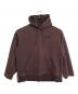 Y-3（ワイスリー）の古着「ウォッシュ加工ロゴパーカー　フーディ」｜ブラウン