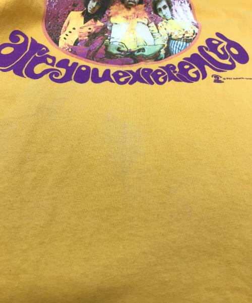 ALSTYLE APPAREL & ACTIVEWEAR（アレスタイルアパレル＆アクティブウェア）ALSTYLE APPAREL & ACTIVEWEAR 【古着】バンドTシャツ The Jimi Hendrix Experience ジミ・ヘンドリックス・エクスペリエンス ジミヘン イエロー サイズ:Mの古着・服飾アイテム