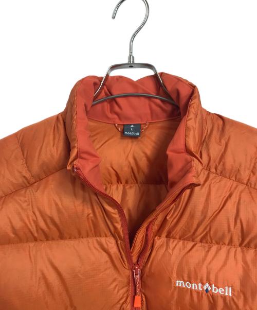 mont-bell（モンベル）mont-bell (モンベル) ライトアルパインダウン ジャケット　ダウンジャケット　アウター　スポーツ　アウトドア オレンジ サイズ:Lの古着・服飾アイテム