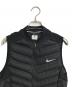 NIKE (ナイキ) エアロロフト800 ダウンベスト ランニング 軽量 ダウン ベスト ブラック サイズ:S：4500円