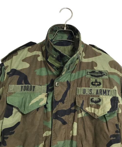 ALPHA（アルファ）ALPHA (アルファ) 【古着】カモ柄M65フィールドジャケット　80年代 カーキ サイズ:実寸参照の古着・服飾アイテム