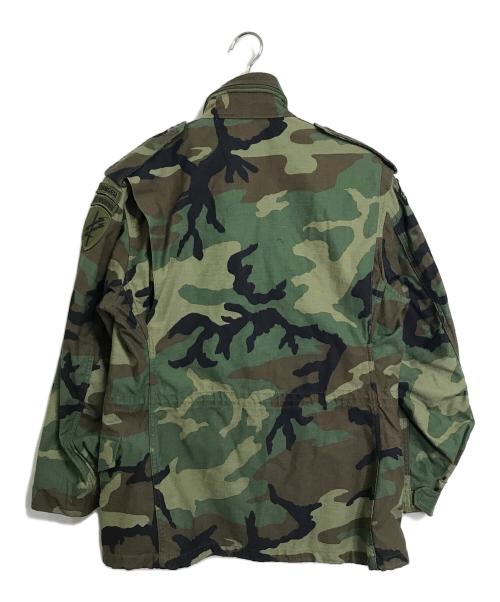ALPHA（アルファ）ALPHA (アルファ) 【古着】カモ柄M65フィールドジャケット　80年代 カーキ サイズ:実寸参照の古着・服飾アイテム