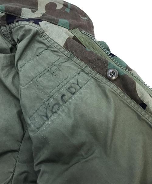 ALPHA（アルファ）ALPHA (アルファ) 【古着】カモ柄M65フィールドジャケット　80年代 カーキ サイズ:実寸参照の古着・服飾アイテム
