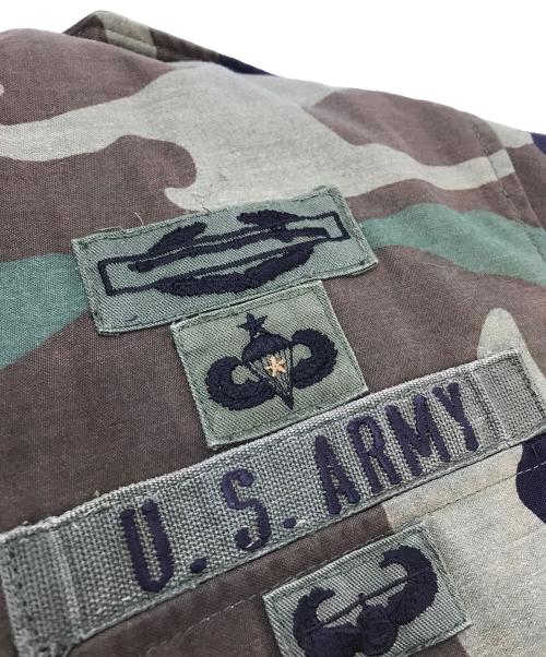 ALPHA（アルファ）ALPHA (アルファ) 【古着】カモ柄M65フィールドジャケット　80年代 カーキ サイズ:実寸参照の古着・服飾アイテム