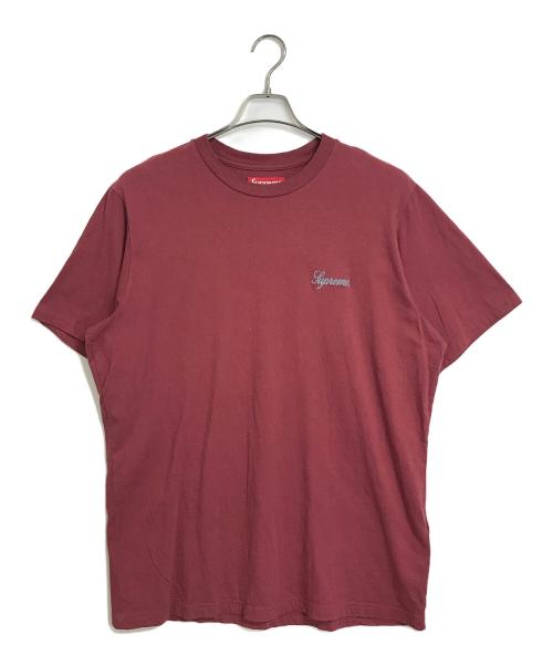 SUPREME（シュプリーム）SUPREME (シュプリーム) Arabic Logo Washed S/S Tee 半袖Tシャツ バーガンディー サイズ:Mの古着・服飾アイテム