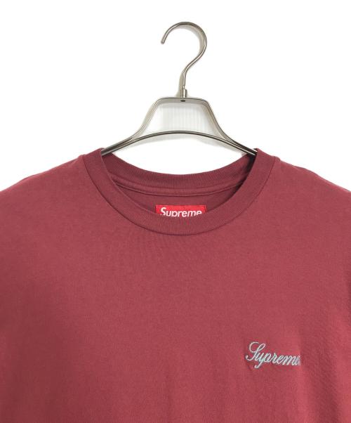 SUPREME（シュプリーム）SUPREME (シュプリーム) Arabic Logo Washed S/S Tee 半袖Tシャツ バーガンディー サイズ:Mの古着・服飾アイテム