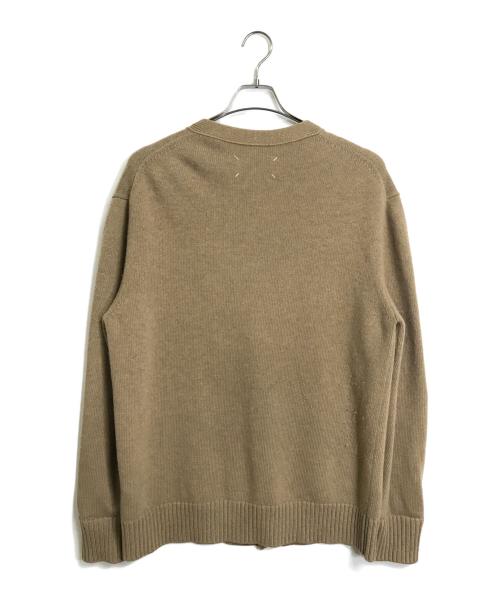 MARTIN MARGIELA（マルタン・マルジェラ）MARTIN MARGIELA (マルタン・マルジェラ) MMA Oversized knit Cardigan オーバーサイズニットカーディガン　ウールカーディガン　22SS 22春夏　イタリア製 ベージュ サイズ:Sの古着・服飾アイテム