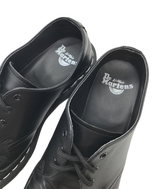 Dr.Martens（ドクターマーチン）Dr.Martens (ドクターマーチン) ホワイトステッチ3ホールシューズ ブラック サイズ:UK7の古着・服飾アイテム
