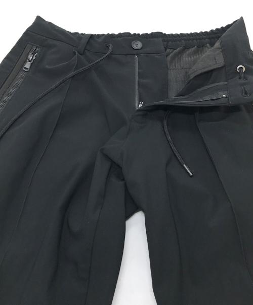 AOURE（アウール）AOURE (アウール) サイドジップサマートラウザー ブラック サイズ:Mの古着・服飾アイテム