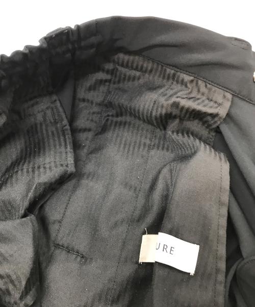 AOURE（アウール）AOURE (アウール) サイドジップサマートラウザー ブラック サイズ:Mの古着・服飾アイテム