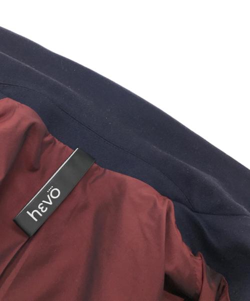 HEVO（イーヴォ）Hevo (イーヴォ) チェスターコート ネイビー サイズ:46の古着・服飾アイテム