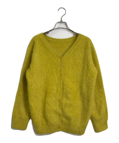 SHENERY（シーナリー）SHENERY (シーナリー) FOX/CA3WAYニットカーディガン イエロー サイズ:FREEの古着・服飾アイテム