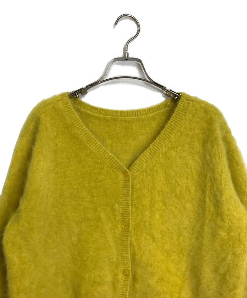 SHENERY（シーナリー）SHENERY (シーナリー) FOX/CA3WAYニットカーディガン イエロー サイズ:FREEの古着・服飾アイテム
