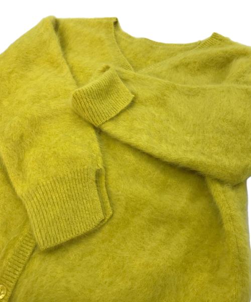 SHENERY（シーナリー）SHENERY (シーナリー) FOX/CA3WAYニットカーディガン イエロー サイズ:FREEの古着・服飾アイテム