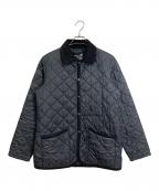 LAVENHAMラベンハム）の古着「キルティングジャケット　アウター　中綿ジャケット　イギリス製」｜ブラック