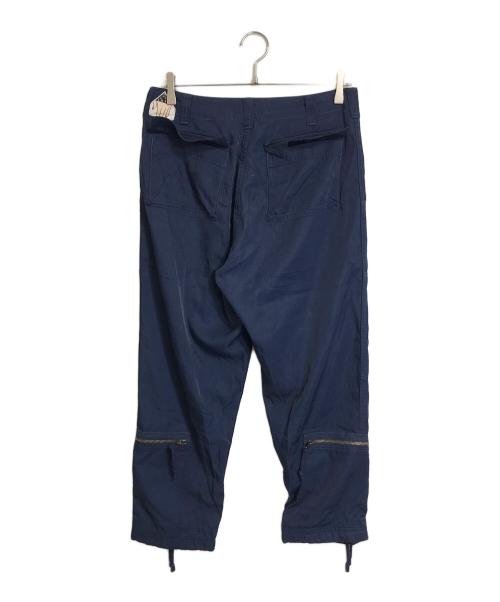 CAV EMPT（シーイー）CAV EMPT (シーイー) YOSSARIAN PANTS カーゴパンツ　パラシュートボタン　ドローコード　レーヨン ネイビー サイズ:Mの古着・服飾アイテム