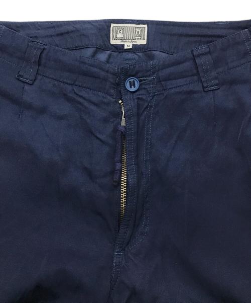 CAV EMPT（シーイー）CAV EMPT (シーイー) YOSSARIAN PANTS カーゴパンツ　パラシュートボタン　ドローコード　レーヨン ネイビー サイズ:Mの古着・服飾アイテム