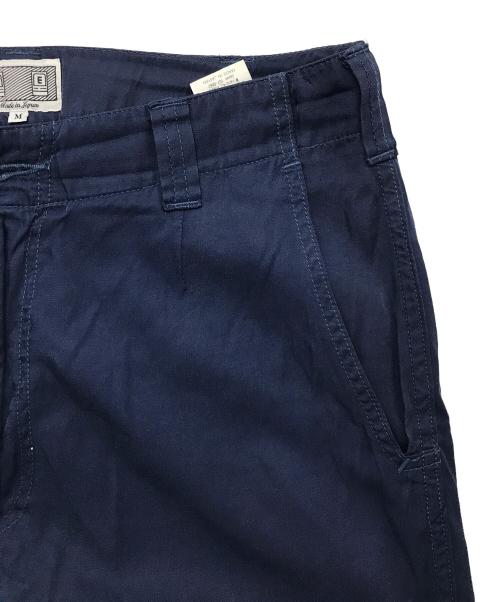 CAV EMPT（シーイー）CAV EMPT (シーイー) YOSSARIAN PANTS カーゴパンツ　パラシュートボタン　ドローコード　レーヨン ネイビー サイズ:Mの古着・服飾アイテム