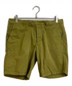 AMI Alexandre Mattiussiアミアレクサンドルマテュッシ）の古着「ハーフパンツ　コットンパンツ」｜グリーン