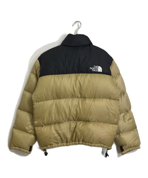 THE NORTH FACE（ザ ノース フェイス）THE NORTH FACE (ザ ノース フェイス) 90’S 700フィルヌプスダウンジャケット　希少カラー　バングラディッシュ製 ブラック×ベージュ サイズ:Mの古着・服飾アイテム