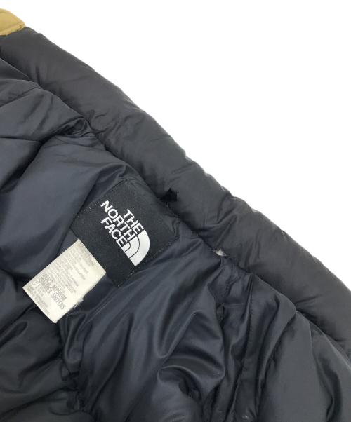 THE NORTH FACE（ザ ノース フェイス）THE NORTH FACE (ザ ノース フェイス) 90’S 700フィルヌプスダウンジャケット　希少カラー　バングラディッシュ製 ブラック×ベージュ サイズ:Mの古着・服飾アイテム