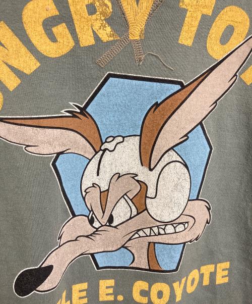 TOYS MCCOY（トイズマッコイ）TOYS McCOY (トイズマッコイ) Tシャツ　半袖カットソー　Tee   キャラT   日本製 グリーン サイズ: Mの古着・服飾アイテム