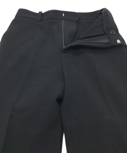 EVERYDAY I LIKE.（エヴリデイ アイ ライク）EVERYDAY I LIKE. (エヴリデイ アイ ライク) W cross straight ワイドパンツ ブラック サイズ:34の古着・服飾アイテム