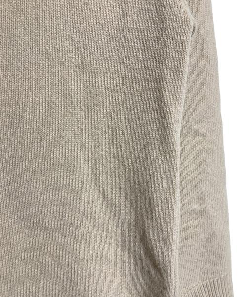 DEUXIEME CLASSE（ドゥーズィエム クラス）Deuxieme Classe (ドゥーズィエム クラス) JADE タートルネック プルオーバー　長袖ニット　カシミヤ混ウールニット　日本製 ベージュ サイズ:実寸参照の古着・服飾アイテム