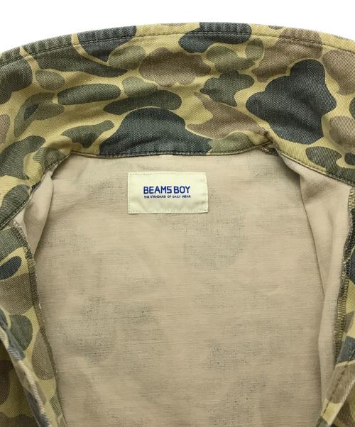 BEAMS BOY（ビームスボーイ）BEAMS BOY (ビームスボーイ) カモフラ柄 ハンティングジャケット オリーブ サイズ:FREEの古着・服飾アイテム