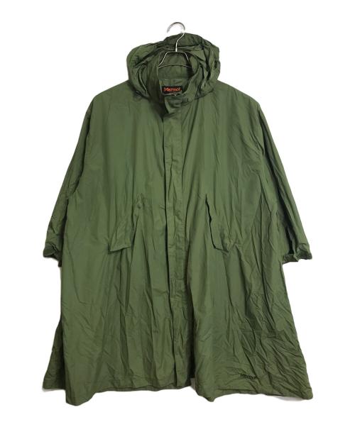 MARMOT（マーモット）Marmot (マーモット) BEAMS (ビームス) ライトモッズコート　ライトアウター　ナイロンコート　アウトドア オリーブ サイズ:ONEの古着・服飾アイテム