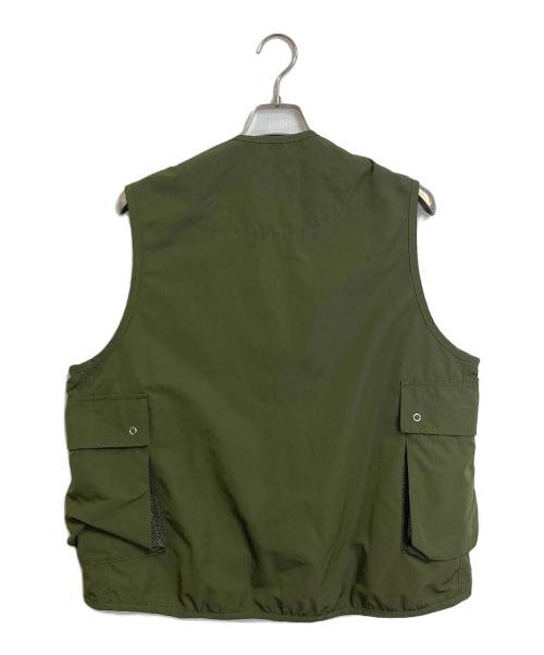 FREAK'S STORE（フリークスストア）FREAK'S STORE (フリークスストア) ミリタリー ポケットベスト　 グリーン サイズ:Mの古着・服飾アイテム