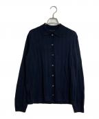 L’Appartementアパルトモン）の古着「カシミヤシルクニットプルオーバー　Cashmere Silk Knit Pullover」｜ブラック