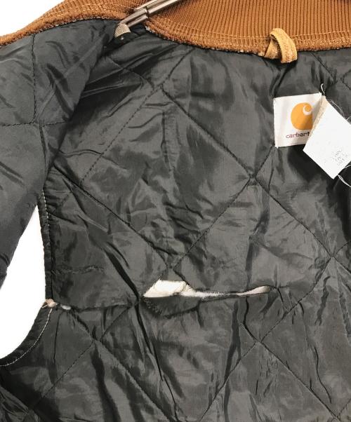 CarHartt（カーハート）CarHartt (カーハート) 【古着】90’Sダック地ベスト　ダック生地 ベージュ サイズ:Lの古着・服飾アイテム