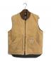 CarHartt（カーハート）の古着「【古着】90’Sダック地ベスト　ダック生地」｜ベージュ