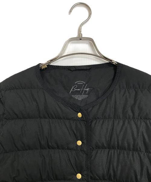 BEAMS HEART（ビームスハート）BEAMS HEART (ビームスハート) フレンチダウンジャケット アウター　インナーダウン ブラック サイズ:Sの古着・服飾アイテム