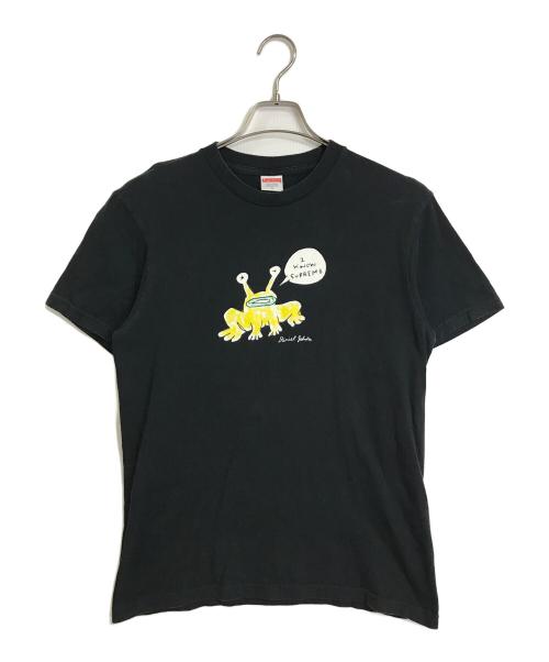 SUPREME（シュプリーム）Supreme (シュプリーム) Daniel Johnston Frog Tee  Tシャツ　半袖　20SS  アメリカ製　USA製 ブラック サイズ:Sの古着・服飾アイテム